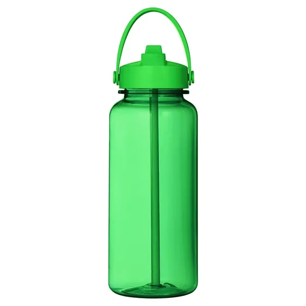 Prisma 33 oz Tritan Bottle With Flip Up Straw - Prisma 33 oz Tritan Bottle With Flip Up Straw - Image 3 of 10