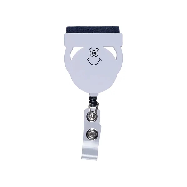 Goofy Group Badge Reel Holder with Screen Cleaner - Goofy Group Badge Reel Holder with Screen Cleaner - Image 1 of 5