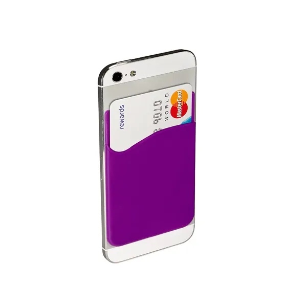 Econo Silicone Mobile Cell Phone Wallet - Econo Silicone Mobile Cell Phone Wallet - Image 15 of 21