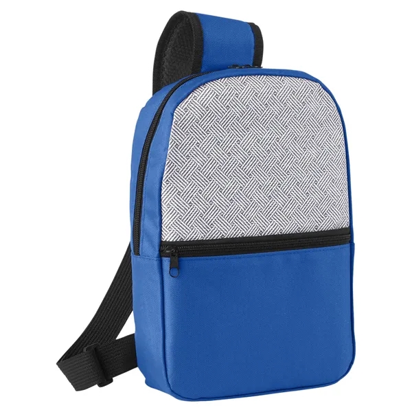 Patchwork Eco Friendly Crossbody Sling Bag - Patchwork Eco Friendly Crossbody Sling Bag - Image 6 of 8