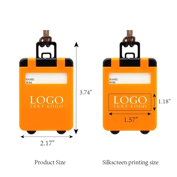 Printed Travel Luggage Tags - Printed Travel Luggage Tags - Image 2 of 9