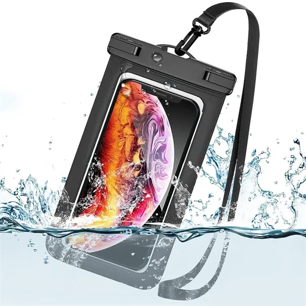 7" Waterproof Phone Case & Passport Dry Bag with Lanyard - 7" Waterproof Phone Case & Passport Dry Bag with Lanyard - Image 3 of 5