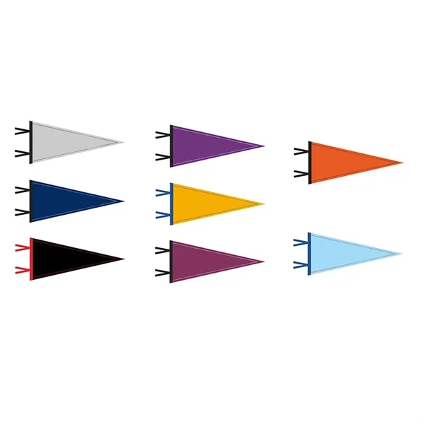 Vibrant Felt Triangular Banner Flag - Vibrant Felt Triangular Banner Flag - Image 1 of 1