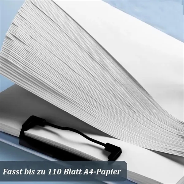 A4 Plastic Clipboard File Folder for Office and School - A4 Plastic Clipboard File Folder for Office and School - Image 3 of 6