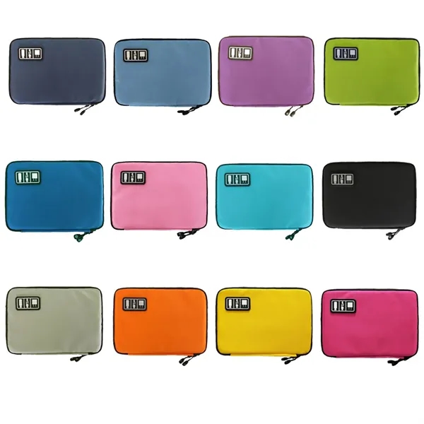 Travel Electronics Organizer Bag with Large Storage Capacity - Travel Electronics Organizer Bag with Large Storage Capacity - Image 2 of 5