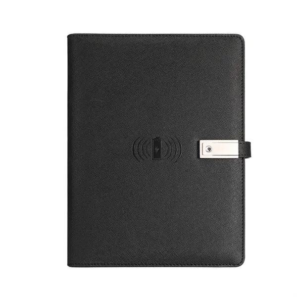 8000mAh Power Bank A5 Notebook With Wireless Charging - 8000mAh Power Bank A5 Notebook With Wireless Charging - Image 2 of 7