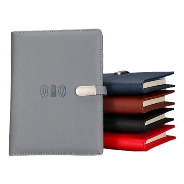 8000mAh Power Bank A5 Notebook With Wireless Charging - 8000mAh Power Bank A5 Notebook With Wireless Charging - Image 6 of 7