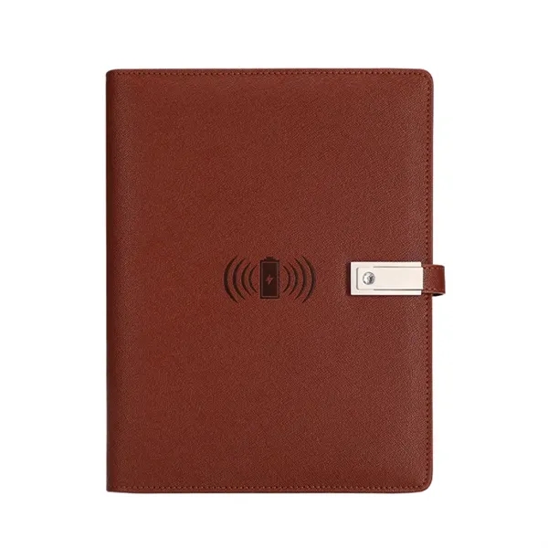 8000mAh Power Bank A5 Notebook With Wireless Charging - 8000mAh Power Bank A5 Notebook With Wireless Charging - Image 3 of 7