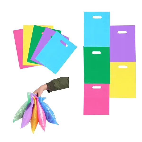 Die Cut Plastic Shopping Bag - Die Cut Plastic Shopping Bag - Image 2 of 7