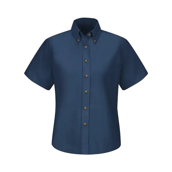 Red Kap Women's Poplin Dress Shirt - Red Kap Women's Poplin Dress Shirt - Image 9 of 16