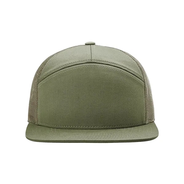 Richardson Seven-Panel Trucker Cap - Richardson Seven-Panel Trucker Cap - Image 23 of 34