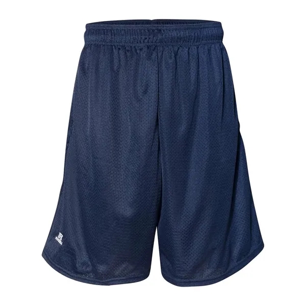 Russell Athletic Men's 9" Dri-Power® Tricot Mesh Shorts w... - Russell Athletic Men's 9" Dri-Power® Tricot Mesh Shorts w... - Image 6 of 17