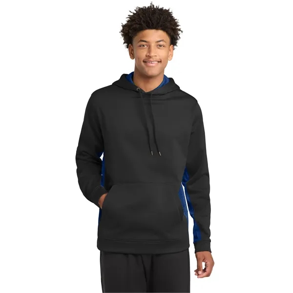 Sport-Tek Sport-Wick CamoHex Fleece Colorblock Hooded Pul... - Sport-Tek Sport-Wick CamoHex Fleece Colorblock Hooded Pul... - Image 10 of 24