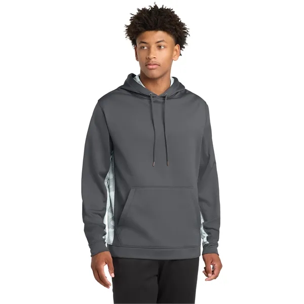 Sport-Tek Sport-Wick CamoHex Fleece Colorblock Hooded Pul... - Sport-Tek Sport-Wick CamoHex Fleece Colorblock Hooded Pul... - Image 20 of 24