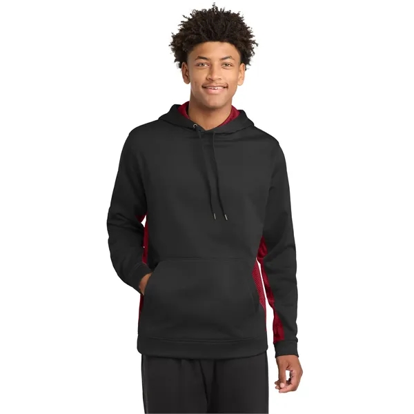 Sport-Tek Sport-Wick CamoHex Fleece Colorblock Hooded Pul... - Sport-Tek Sport-Wick CamoHex Fleece Colorblock Hooded Pul... - Image 5 of 24