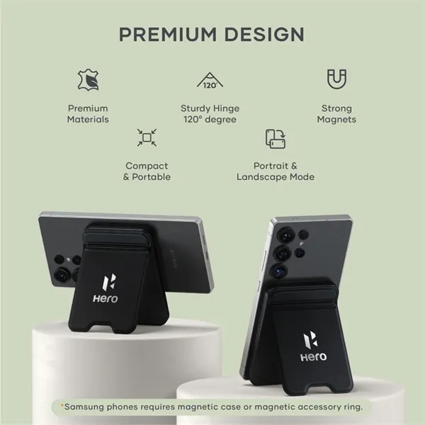 SATECHI® Qi2 5K Magnetic Power Bank w/Stand - SATECHI® Qi2 5K Magnetic Power Bank w/Stand - Image 2 of 10