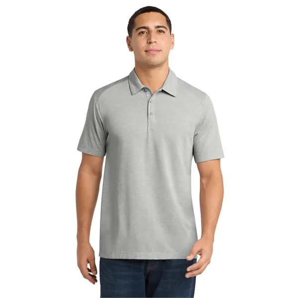 Sport-Tek PosiCharge Tri-Blend Wicking Polo. - Sport-Tek PosiCharge Tri-Blend Wicking Polo. - Image 18 of 39