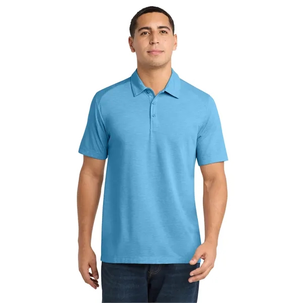 Sport-Tek PosiCharge Tri-Blend Wicking Polo. - Sport-Tek PosiCharge Tri-Blend Wicking Polo. - Image 24 of 39