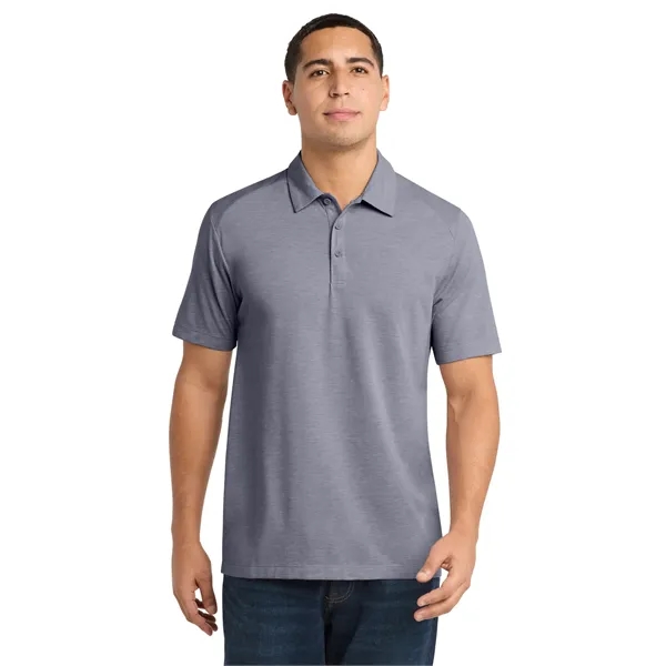 Sport-Tek PosiCharge Tri-Blend Wicking Polo. - Sport-Tek PosiCharge Tri-Blend Wicking Polo. - Image 30 of 39