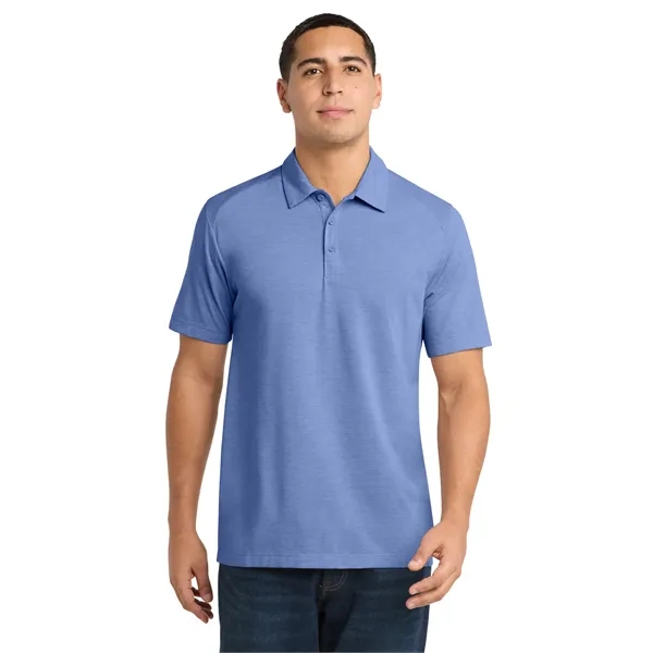 Sport-Tek PosiCharge Tri-Blend Wicking Polo. - Sport-Tek PosiCharge Tri-Blend Wicking Polo. - Image 33 of 39