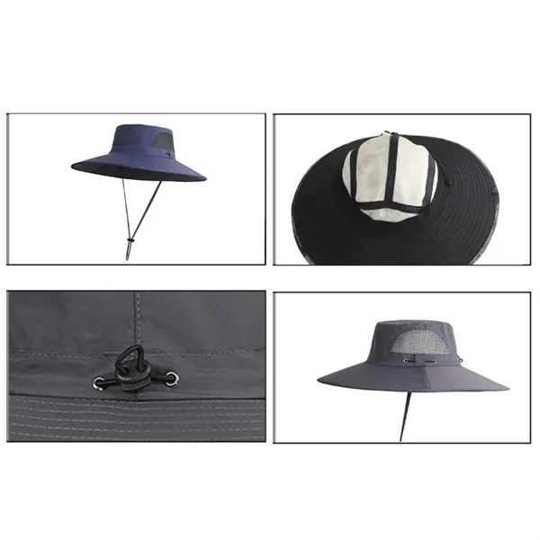 Ventilated Solar Powered Fan Hat for Sun Protection - Ventilated Solar Powered Fan Hat for Sun Protection - Image 3 of 4
