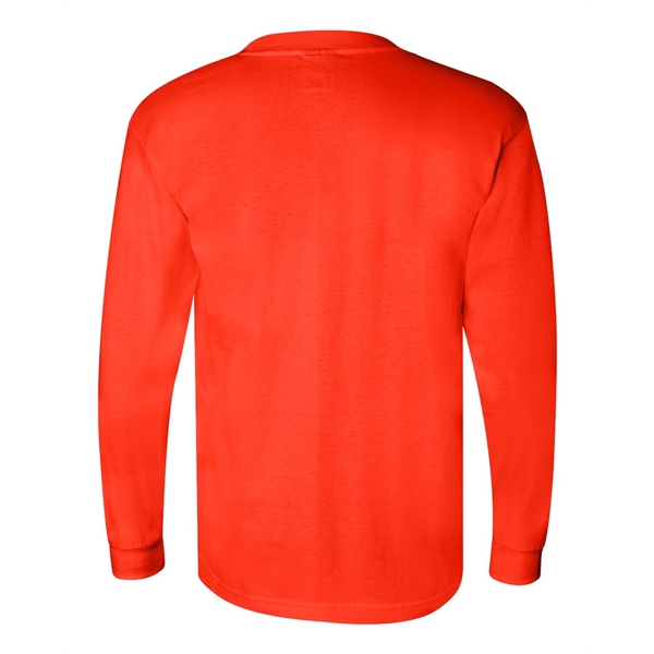Bayside Union-Made Long Sleeve Pocket T-Shirt - Bayside Union-Made Long Sleeve Pocket T-Shirt - Image 18 of 18