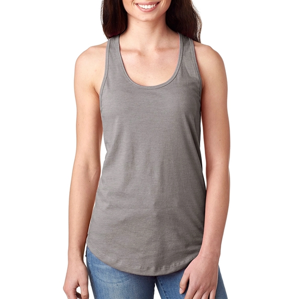 Printed Next Level Women's Ideal Racerback Tank Top - Printed Next Level Women's Ideal Racerback Tank Top - Image 4 of 22