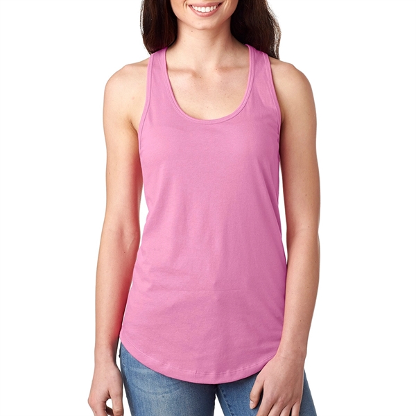 Printed Next Level Women's Ideal Racerback Tank Top - Printed Next Level Women's Ideal Racerback Tank Top - Image 9 of 22