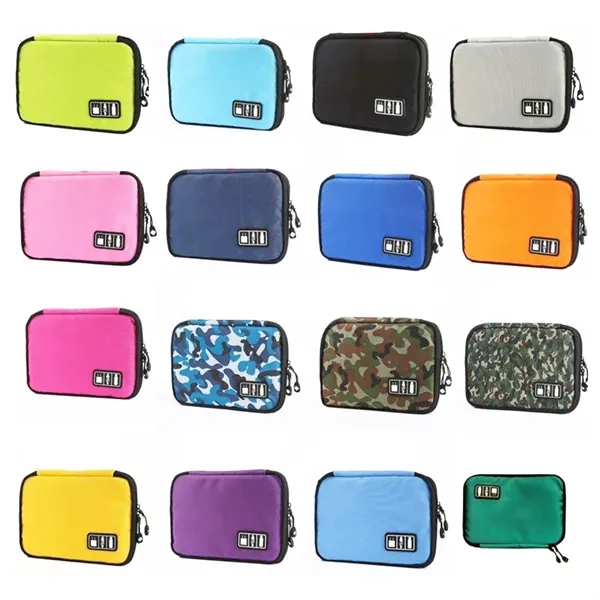 Travel Electronic Accessories Organizer Pouch - Travel Electronic Accessories Organizer Pouch - Image 2 of 6