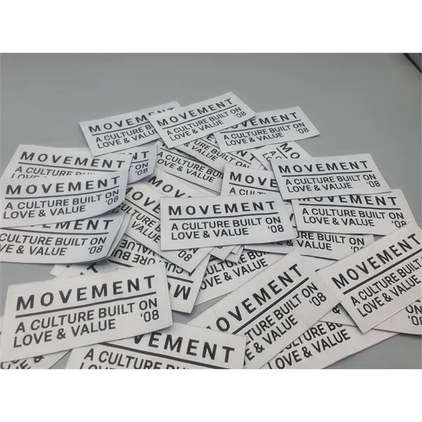 Custom Woven Labels High-Quality Branding Tags for Apparel - Custom Woven Labels High-Quality Branding Tags for Apparel - Image 5 of 12