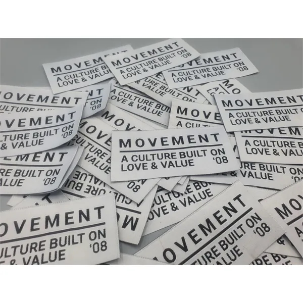 Custom Woven Labels High-Quality Branding Tags for Apparel - Custom Woven Labels High-Quality Branding Tags for Apparel - Image 1 of 12