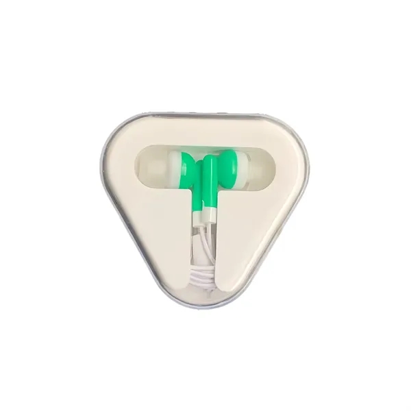 Colorful In Ear Headphones With Tangle Free Cord Case - Colorful In Ear Headphones With Tangle Free Cord Case - Image 8 of 9