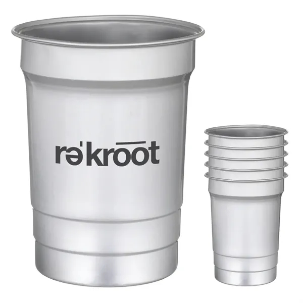 20 oz. Recyclable Reusable Aluminum Party Cup - 20 oz. Recyclable Reusable Aluminum Party Cup - Image 1 of 2