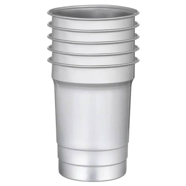 20 oz. Recyclable Reusable Aluminum Party Cup - 20 oz. Recyclable Reusable Aluminum Party Cup - Image 2 of 2