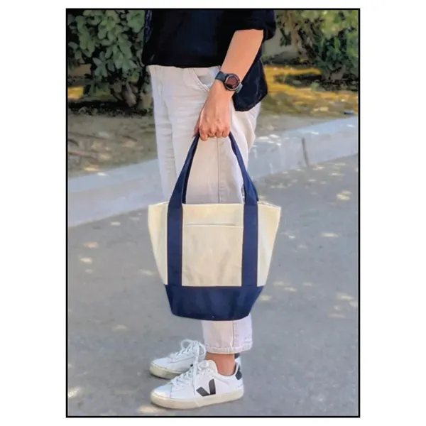 14 oz. Mini TJ Canvas Tote Bag - 14 oz. Mini TJ Canvas Tote Bag - Image 2 of 9