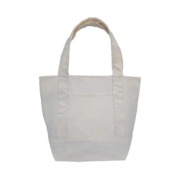 14 oz. Mini TJ Canvas Tote Bag - 14 oz. Mini TJ Canvas Tote Bag - Image 6 of 9