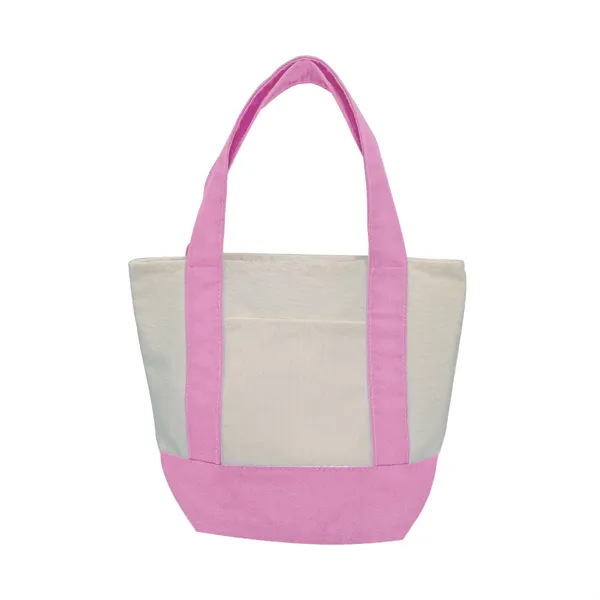 14 oz. Mini TJ Canvas Tote Bag - 14 oz. Mini TJ Canvas Tote Bag - Image 8 of 9