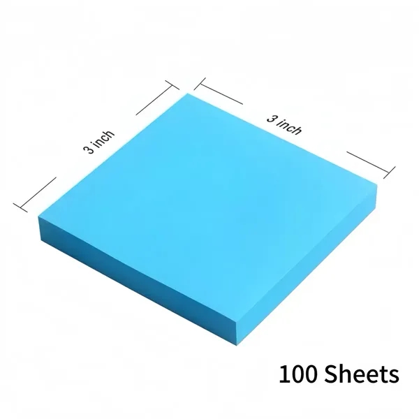 MOQ100 3x3 Inch 100 Sheets Sticky Notes - MOQ100 3x3 Inch 100 Sheets Sticky Notes - Image 1 of 1