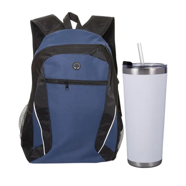 Stainless Insulated Tumbler with Backpack - Stainless Insulated Tumbler with Backpack - Image 2 of 2