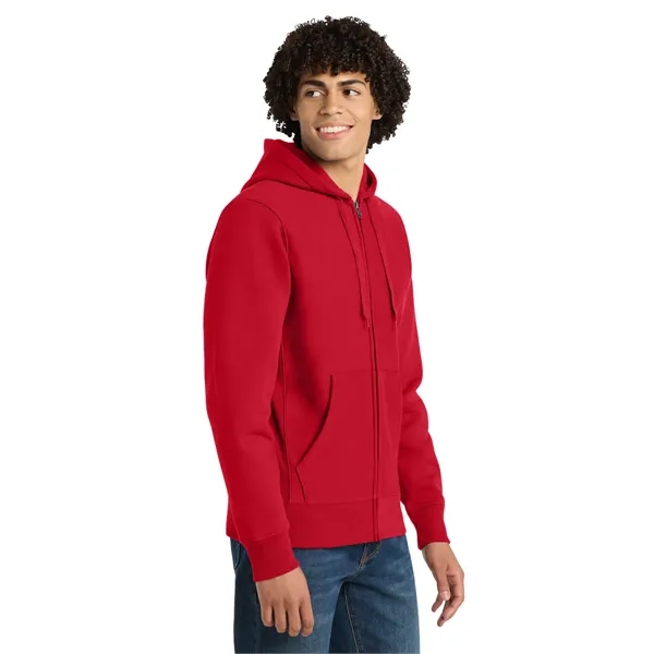 Sport-Tek Super Heavyweight Full-Zip Hooded Sweatshirt. - Sport-Tek Super Heavyweight Full-Zip Hooded Sweatshirt. - Image 12 of 34