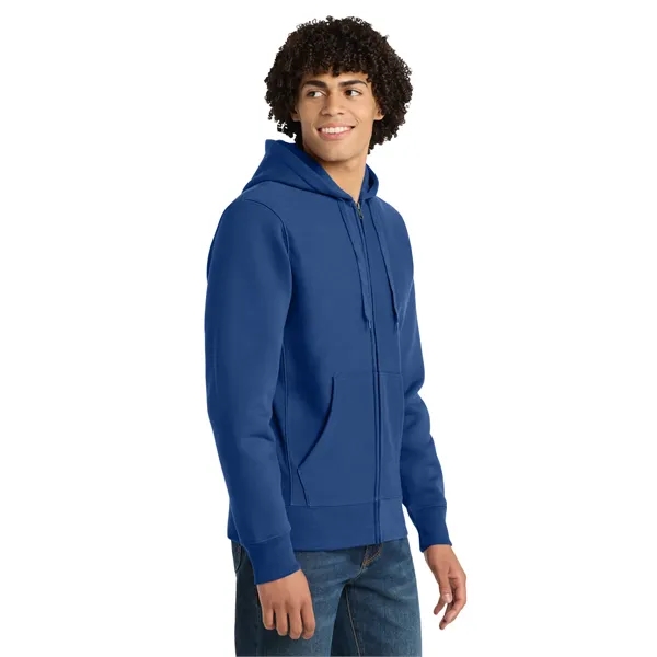 Sport-Tek Super Heavyweight Full-Zip Hooded Sweatshirt. - Sport-Tek Super Heavyweight Full-Zip Hooded Sweatshirt. - Image 18 of 34
