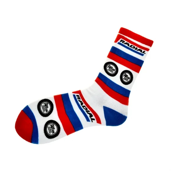 Tru Colour Dress Socks - Full Color DTG Print, Cotton Blend - Tru Colour Dress Socks - Full Color DTG Print, Cotton Blend - Image 2 of 4