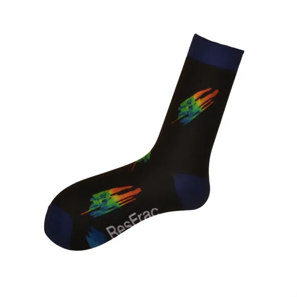 Tru Colour Dress Socks - Full Color DTG Print, Cotton Blend - Tru Colour Dress Socks - Full Color DTG Print, Cotton Blend - Image 1 of 4