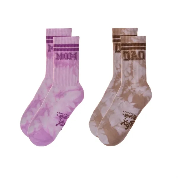 Tru Colour Crew Socks - Full Color DTG Print, Cotton Blend - Tru Colour Crew Socks - Full Color DTG Print, Cotton Blend - Image 2 of 4