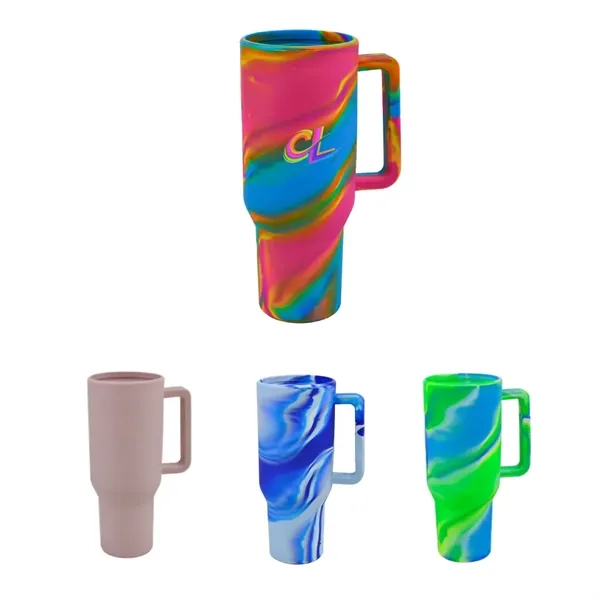 40 oz Silicone Cup Drinkware - 40 oz Silicone Cup Drinkware - Image 0 of 1