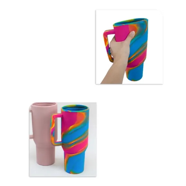 40 oz Silicone Cup Drinkware - 40 oz Silicone Cup Drinkware - Image 1 of 1