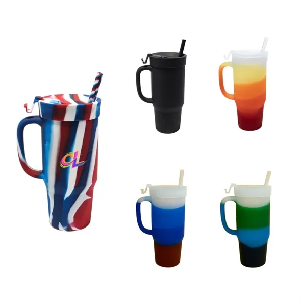 32 oz Silicone Cup Drinkware - 32 oz Silicone Cup Drinkware - Image 0 of 1
