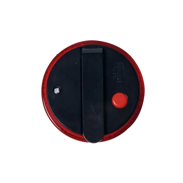 Round Flashing Clip On Safety Button - Round Flashing Clip On Safety Button - Image 2 of 3