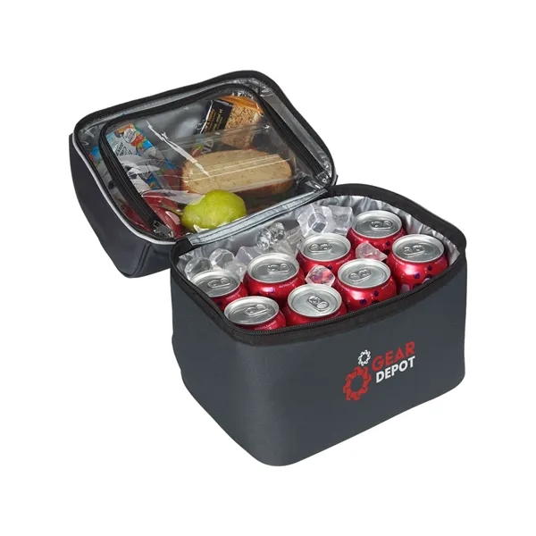 Harriton ClimaBloc™ 8-Can Lunch Cooler Bag - Harriton ClimaBloc™ 8-Can Lunch Cooler Bag - Image 2 of 6