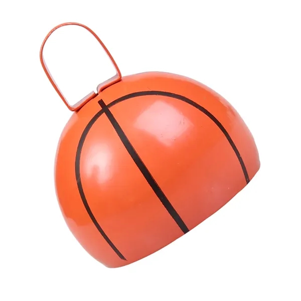 Basketball Shape Cow Bell